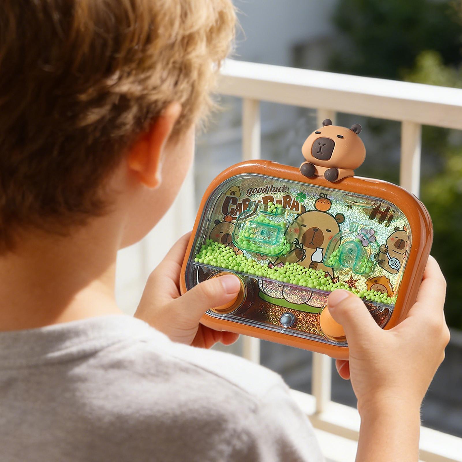 Kids' Toy - Permainan Air Genggam Capybara dengan Lampu