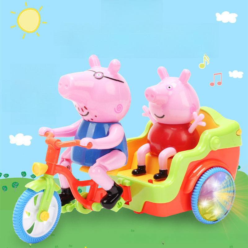 Kids Toys Electric Car - Mainan Pink Piggy Ride On Mainan