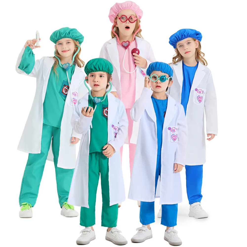 Kids Toys Set - Seragam Kerja Dokter dan Perawat Simulasi