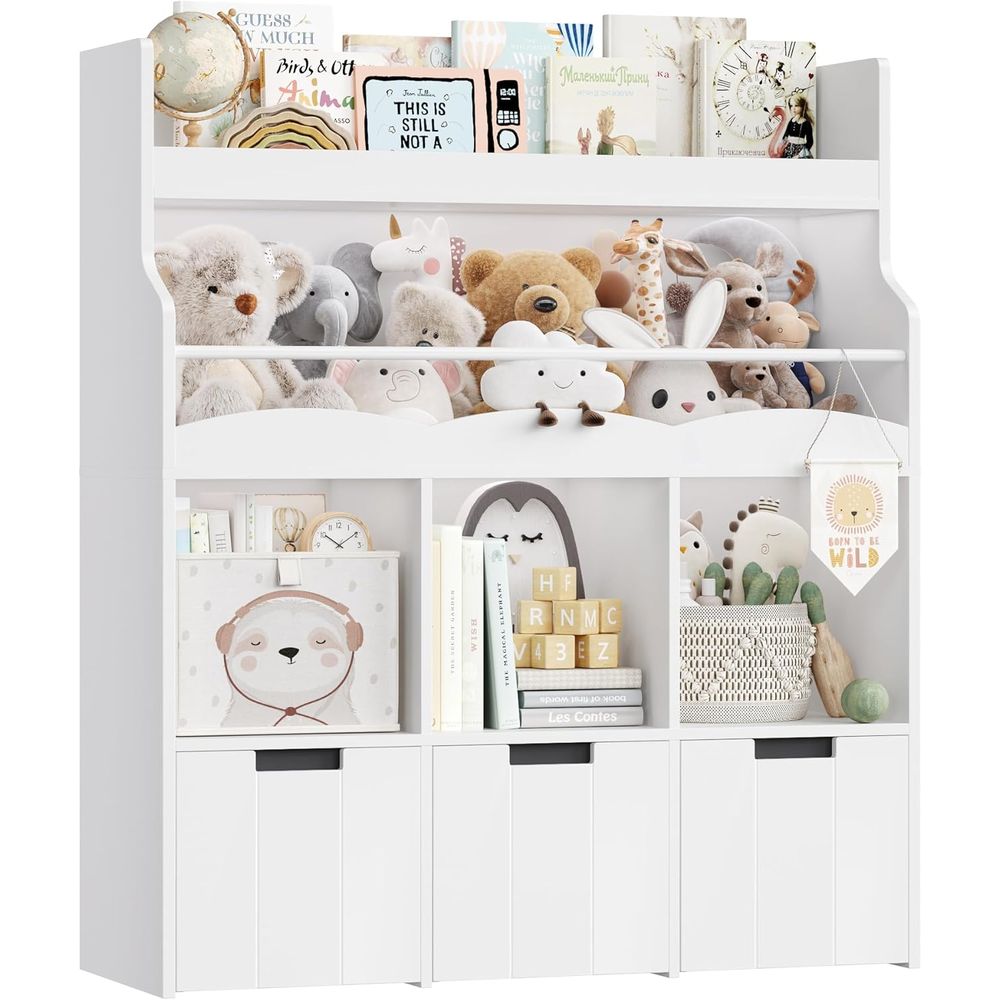 Kids' Toy - Organizer Penyimpanan Mainan Anak dengan Rak