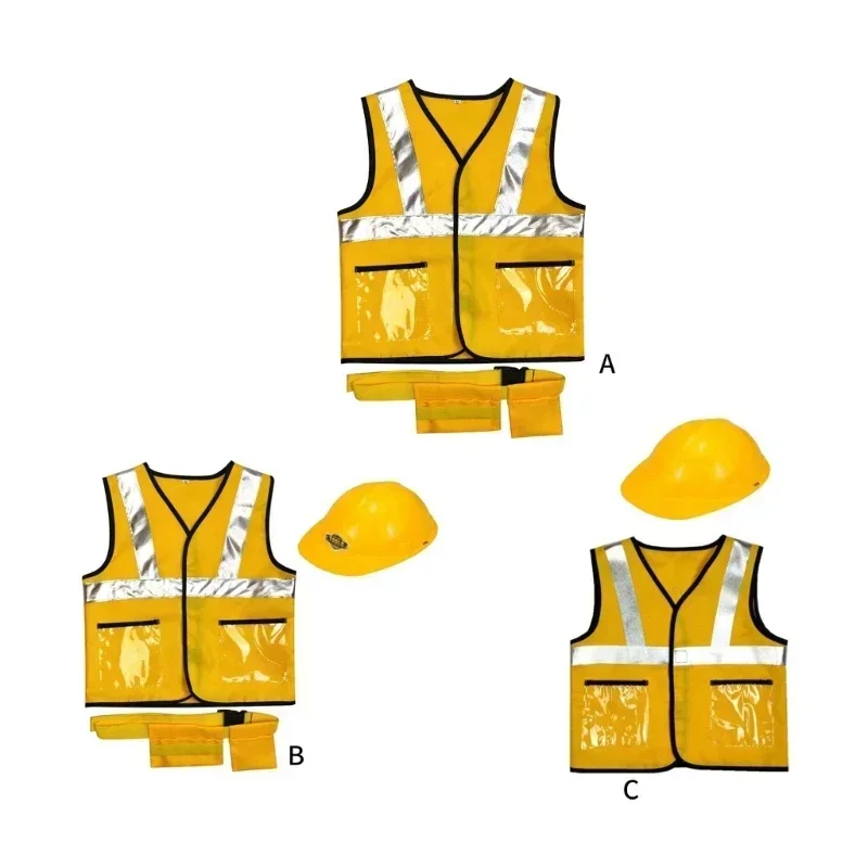 Kostum Pekerja Konstruksi untu - Kids Toys Set ulasan dan harga