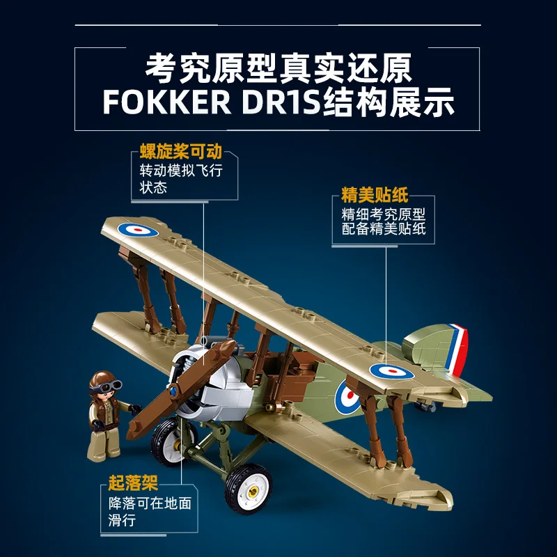 Sopwith Camel WW1 Model Pesawa - Kids Toys Uk ulasan dan harga