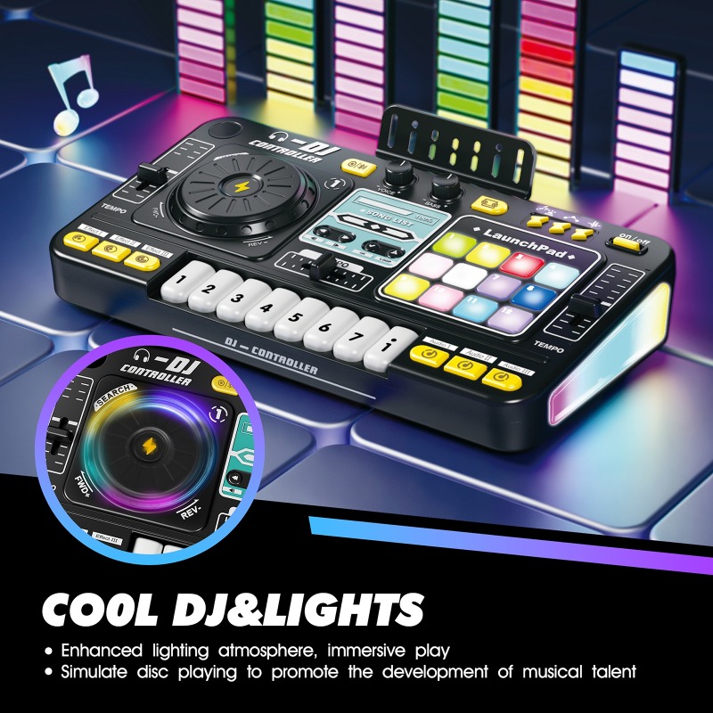 Meja Putar DJ Anak Multifungsi - Kids Toys Bd ulasan dan harga