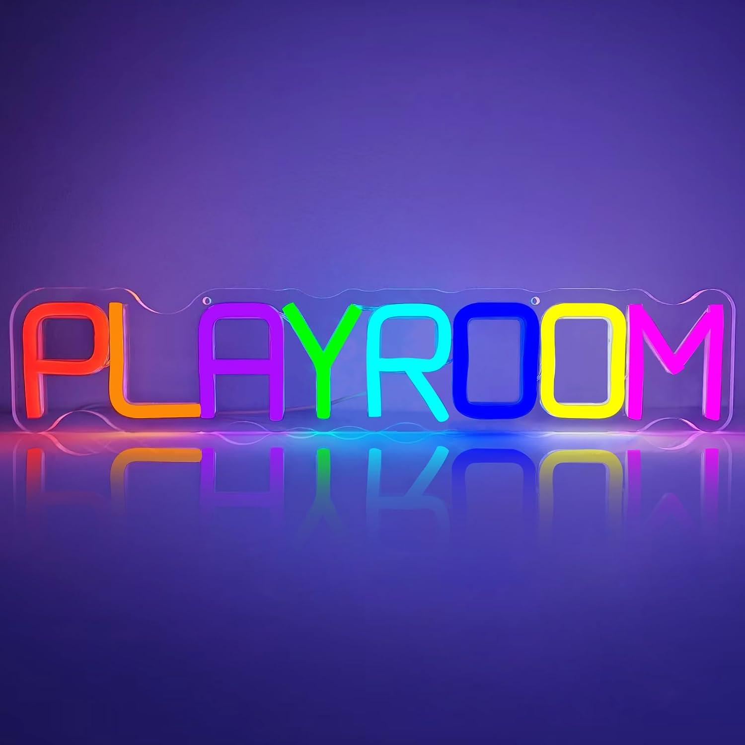 Lampu Neon Playroom USB Dimmab - Kids Play Zone Toys ulasan dan harga