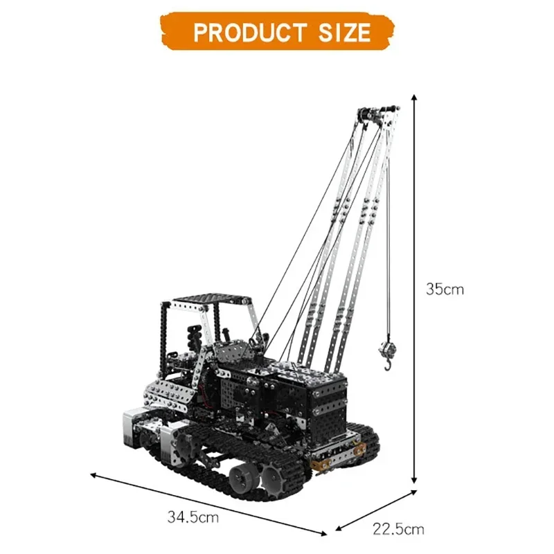 Truk Derek RC Logam DIY, Derek - Kids Toys Electric Car ulasan dan harga