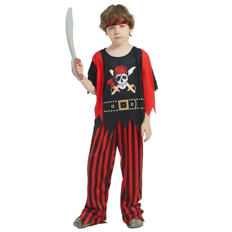Kostum Baju Tengkorak Bajak La - Kids Toys Set ulasan dan harga