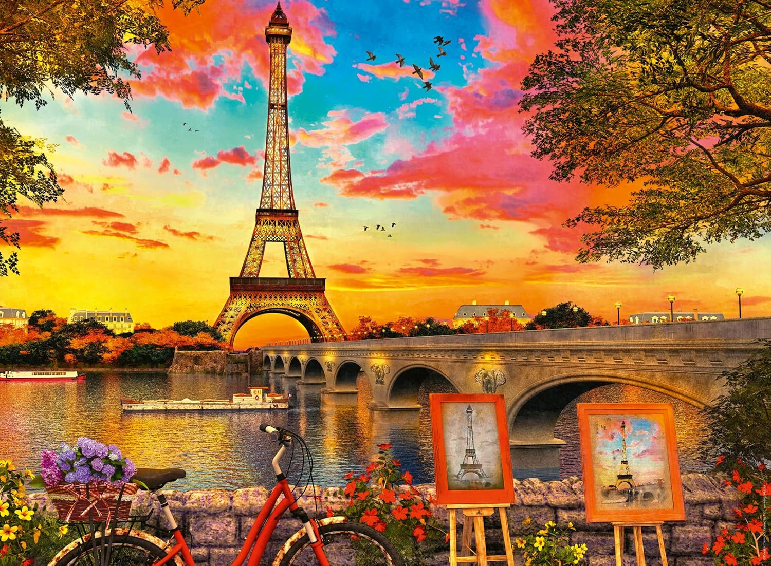 Malam Di Menara Eiffel Di Pari - Kids Toys Paris ulasan dan harga