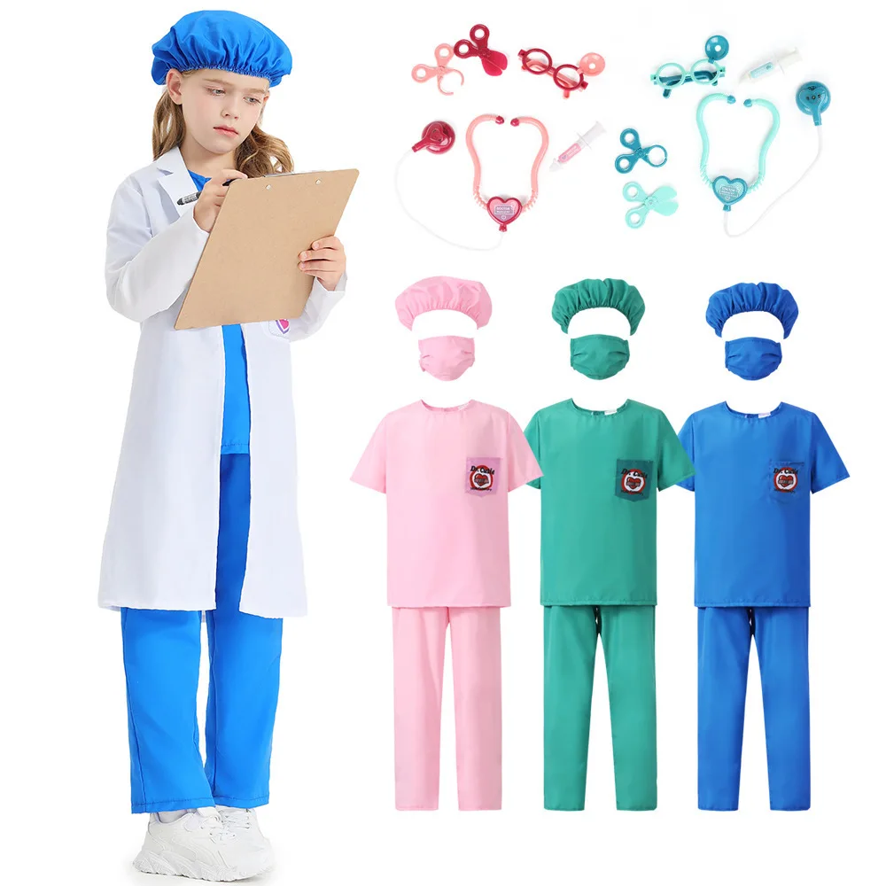 Seragam Kerja Dokter dan Peraw - Kids Toys Set ulasan dan harga