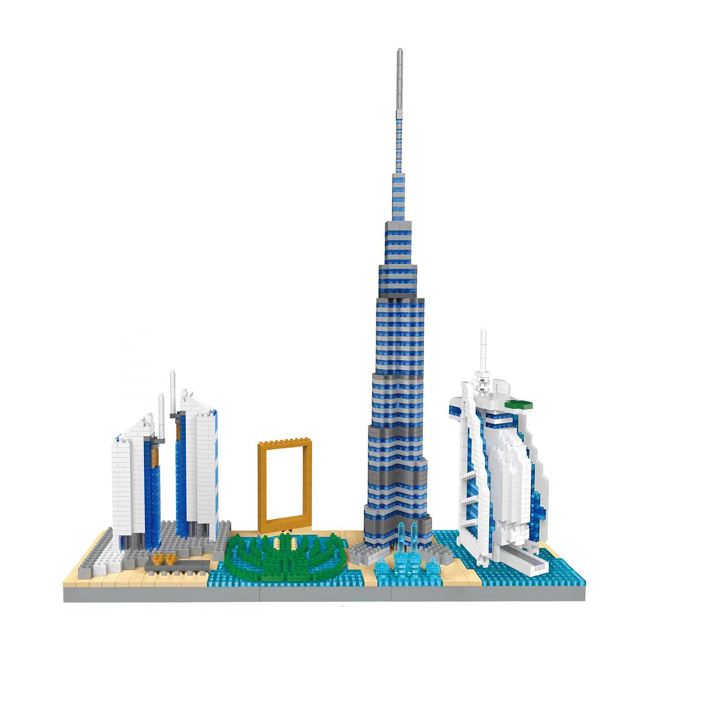 Tahu model blok bangunan Skyli - Kids Toys Dubai ulasan dan harga