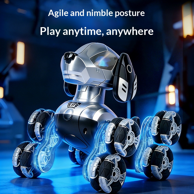 Robot Anjing Stunt RC Baru 8 R - Kids Toys Electric Car ulasan dan harga