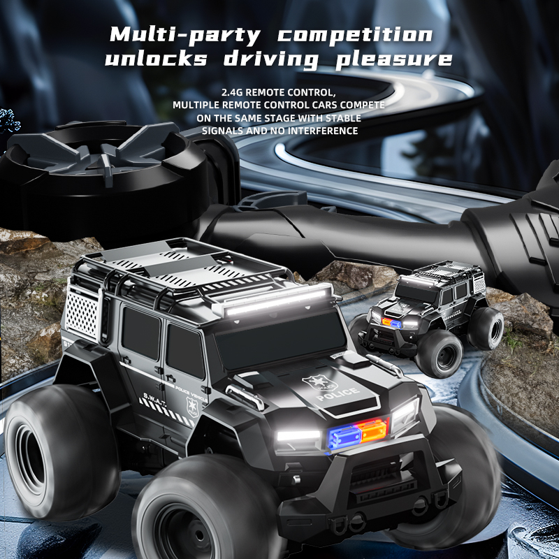 Mobil Polisi RC Kendaraan Amfi - Kids Toys Electric Car ulasan dan harga