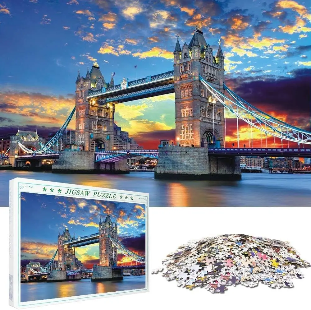 Puzzle Jigsaw 1000 Potongan Pe - Kids Toys London ulasan dan harga