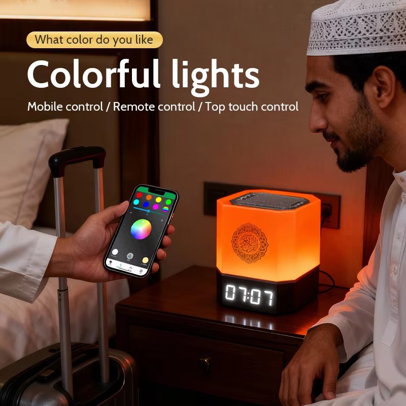 Jam Azan Muslim Lampu Malam Qu - Kids Quran Toys ulasan dan harga