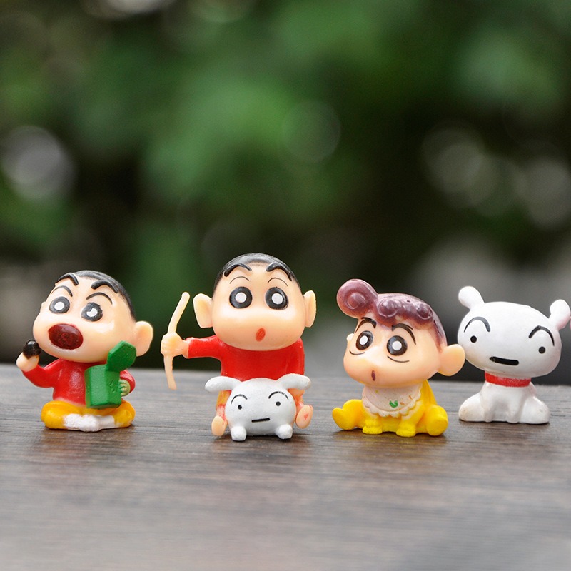 Figur Anime Saiyan Crayon Shin - Kids Toys Set ulasan dan harga