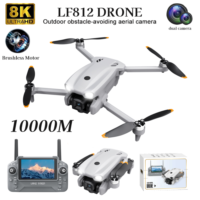 Drone LF812 BARU 4K/8K Kamera  - Kids Toys Under 50 ulasan dan harga