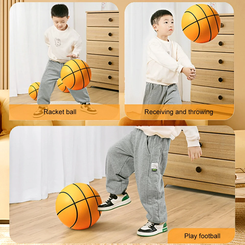 Bola Basket Senyap Diameter 18 - Kids Toys And Games ulasan dan harga