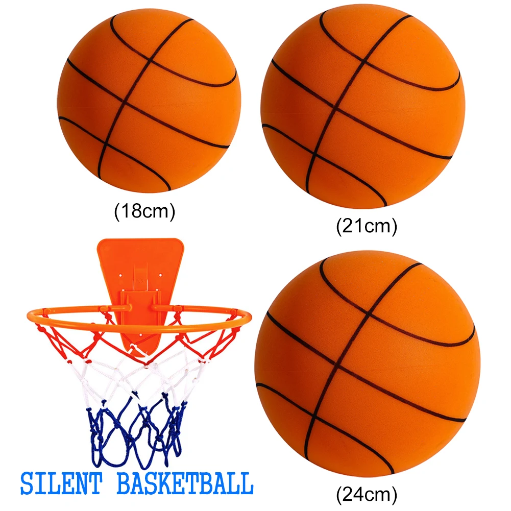 Bola Basket Senyap Diameter 18 - Kids Toys And Games ulasan dan harga
