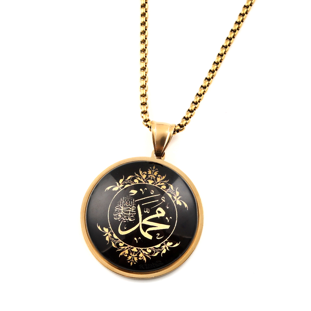 Kalung Liontin Kaca Baja Anti  - Kids Quran Toys ulasan dan harga