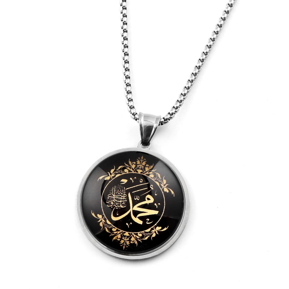 Kalung Liontin Kaca Baja Anti  - Kids Quran Toys ulasan dan harga